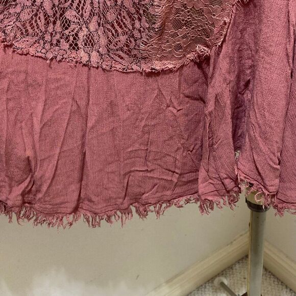 Free People Dusty Mauve Pink Lace Swing
Tell Tale Mini Dress/Tunic Size Medium - Picture 6 of 12